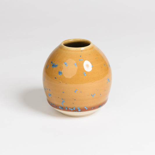 Mini Vase - Amber Round