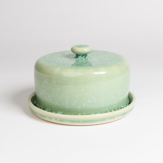 Butter Dish - Crystal Green (second)
