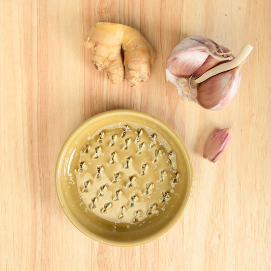 Garlic Mincer - Crystal Gold