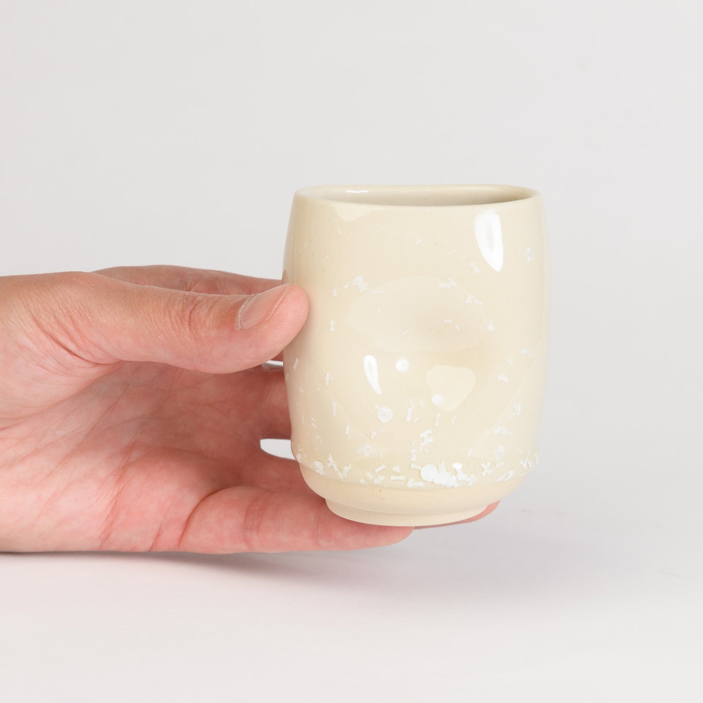 Mini Vase - Natural Dimpled