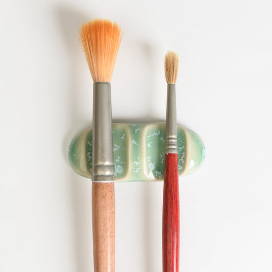 Brush Rest - Crystal Mint