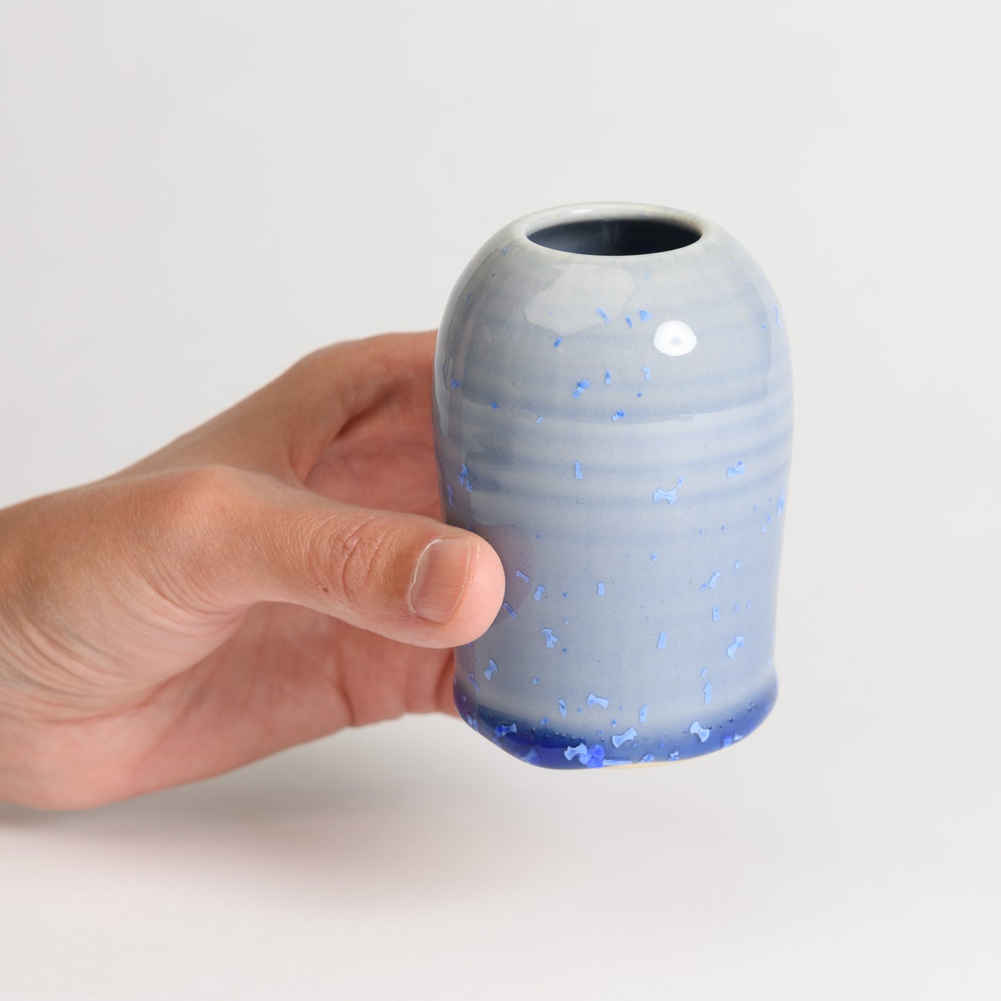 Mini Vase - Blue Tapered