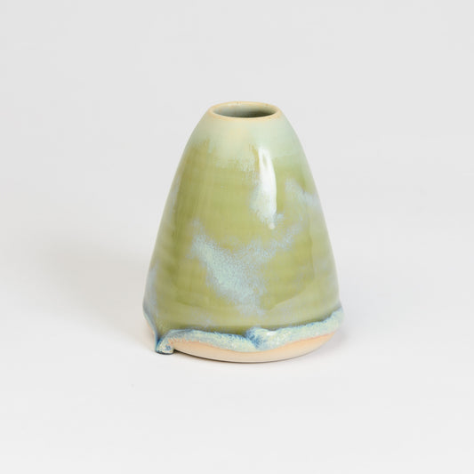 Mini Vase - Seafoam Cone