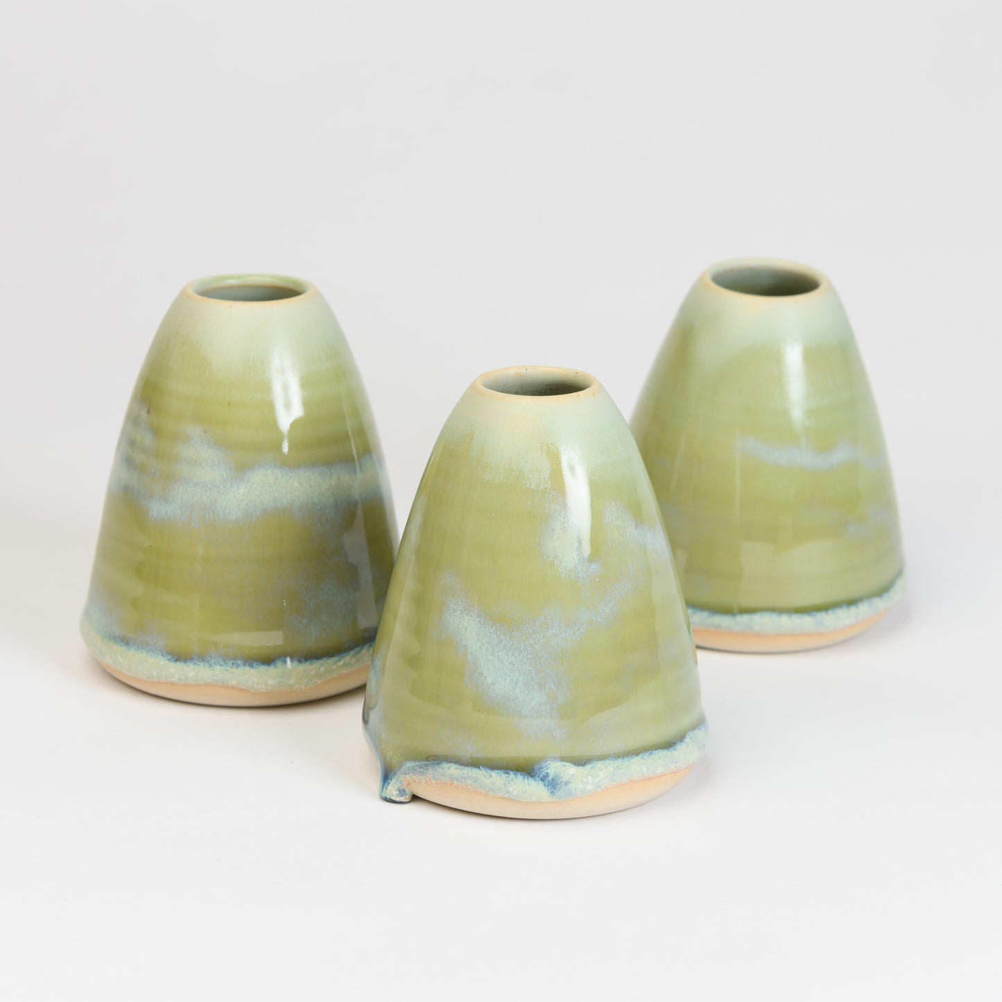 Mini Vase - Seafoam Cone