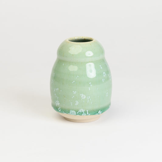 Mini Vase - Green Gourd