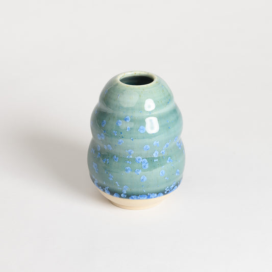 Mini Vase - Teal Bellied