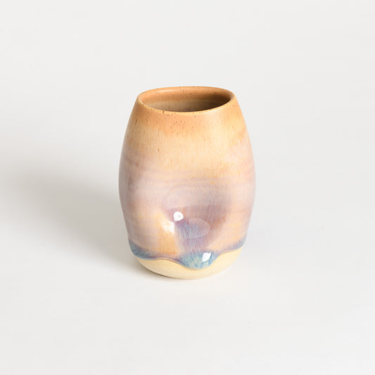 Mini Vase - Sunset Dimpled