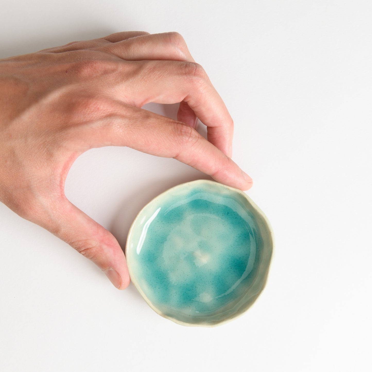 Jewellery Dish - Jelly Turquoise