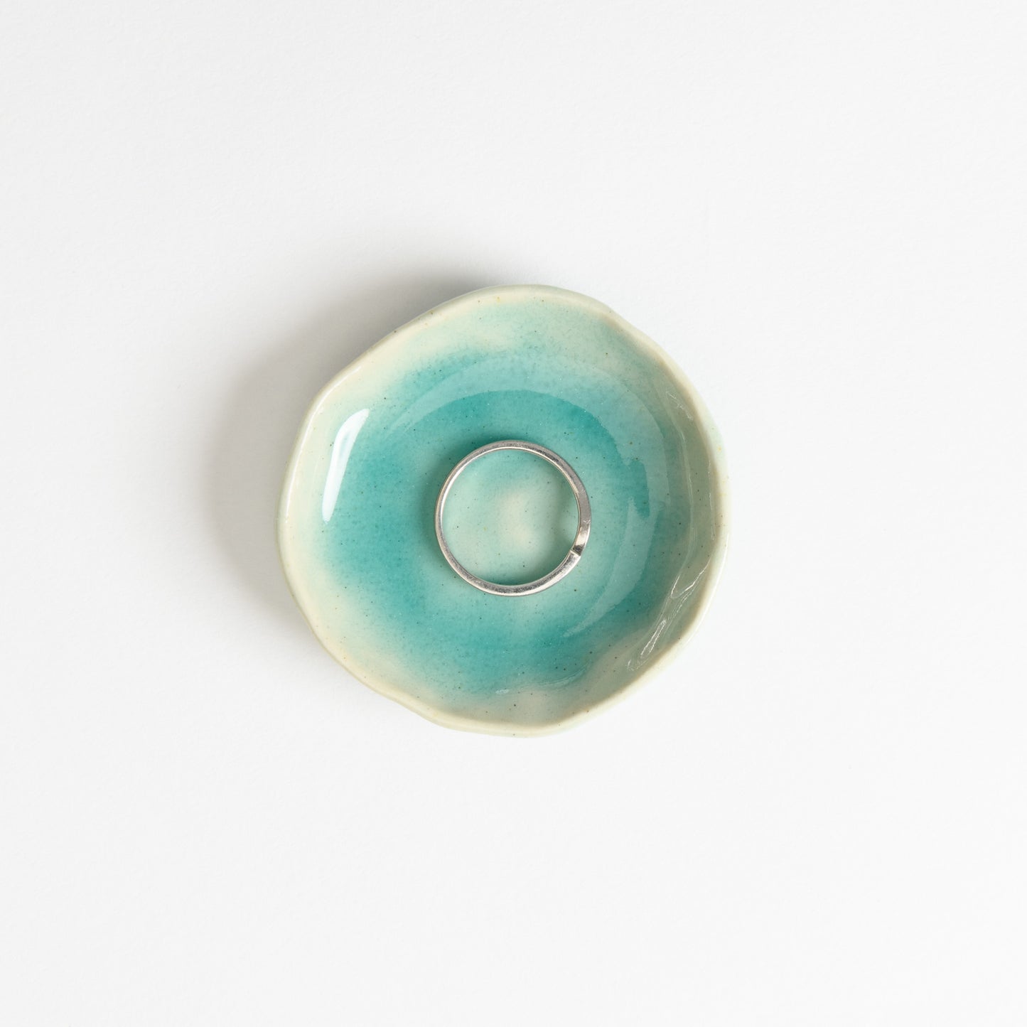 Ring Dish - Jelly Turquoise