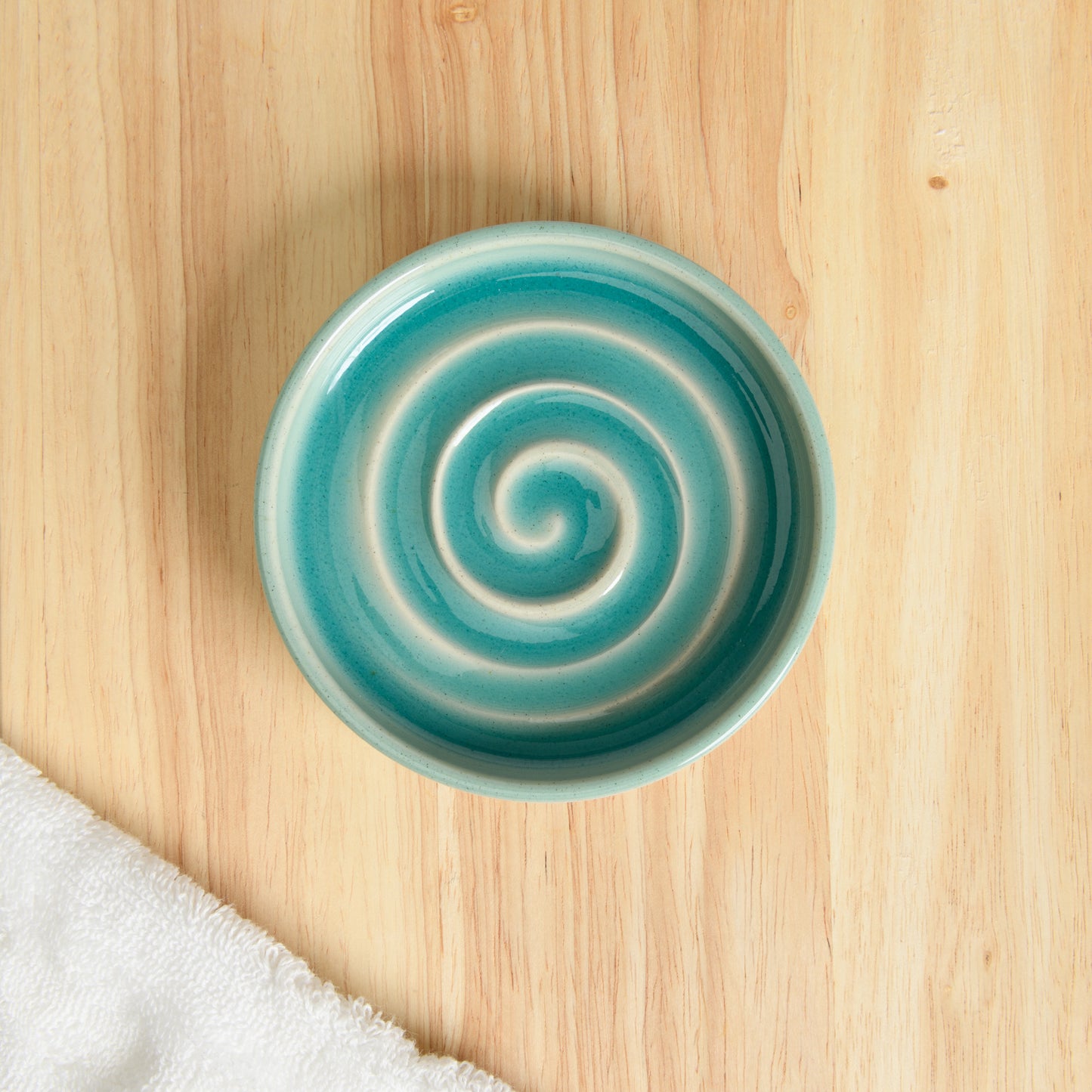 Soap Dish - Jelly Turquoise