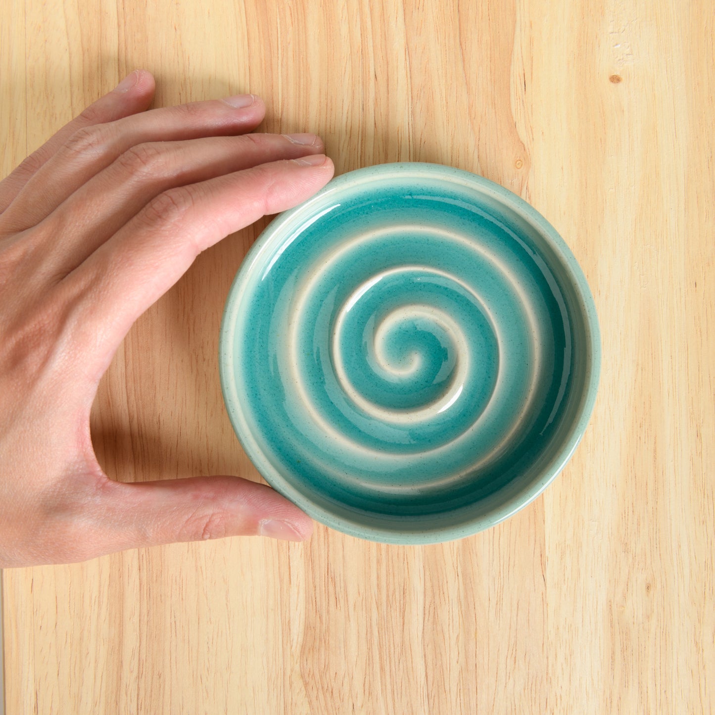 Soap Dish - Jelly Turquoise