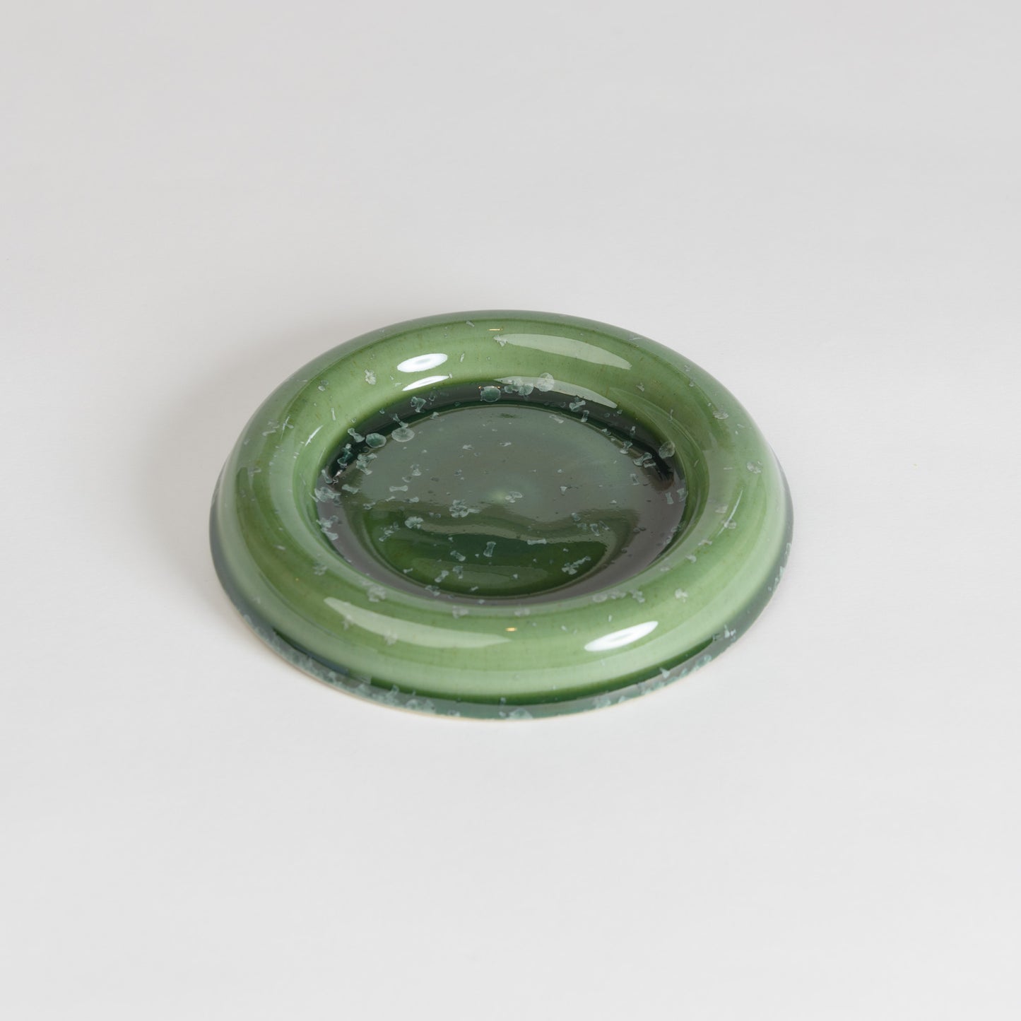 Bubble Dish - Crystal Dark Green