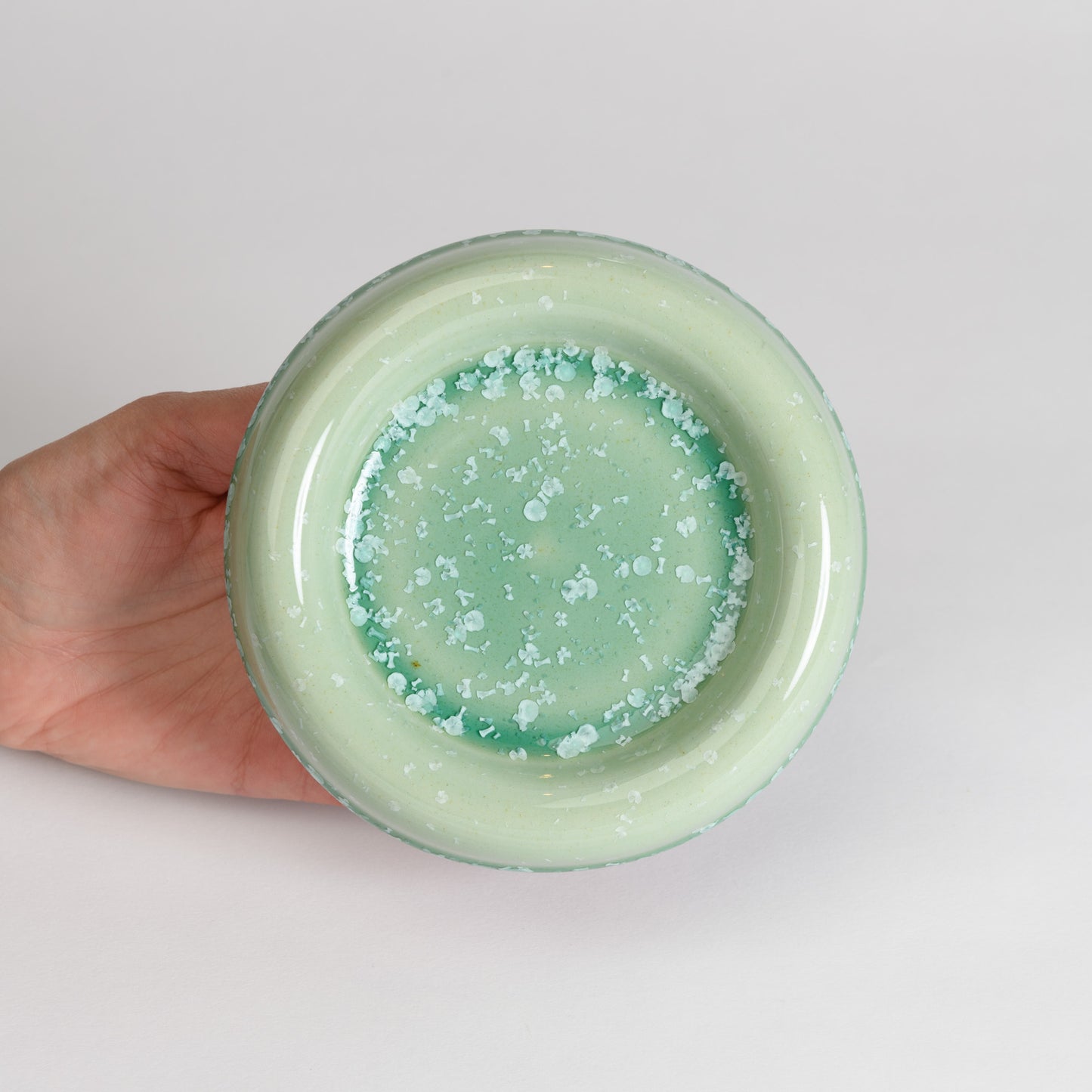 Bubble Dish - Crystal Green