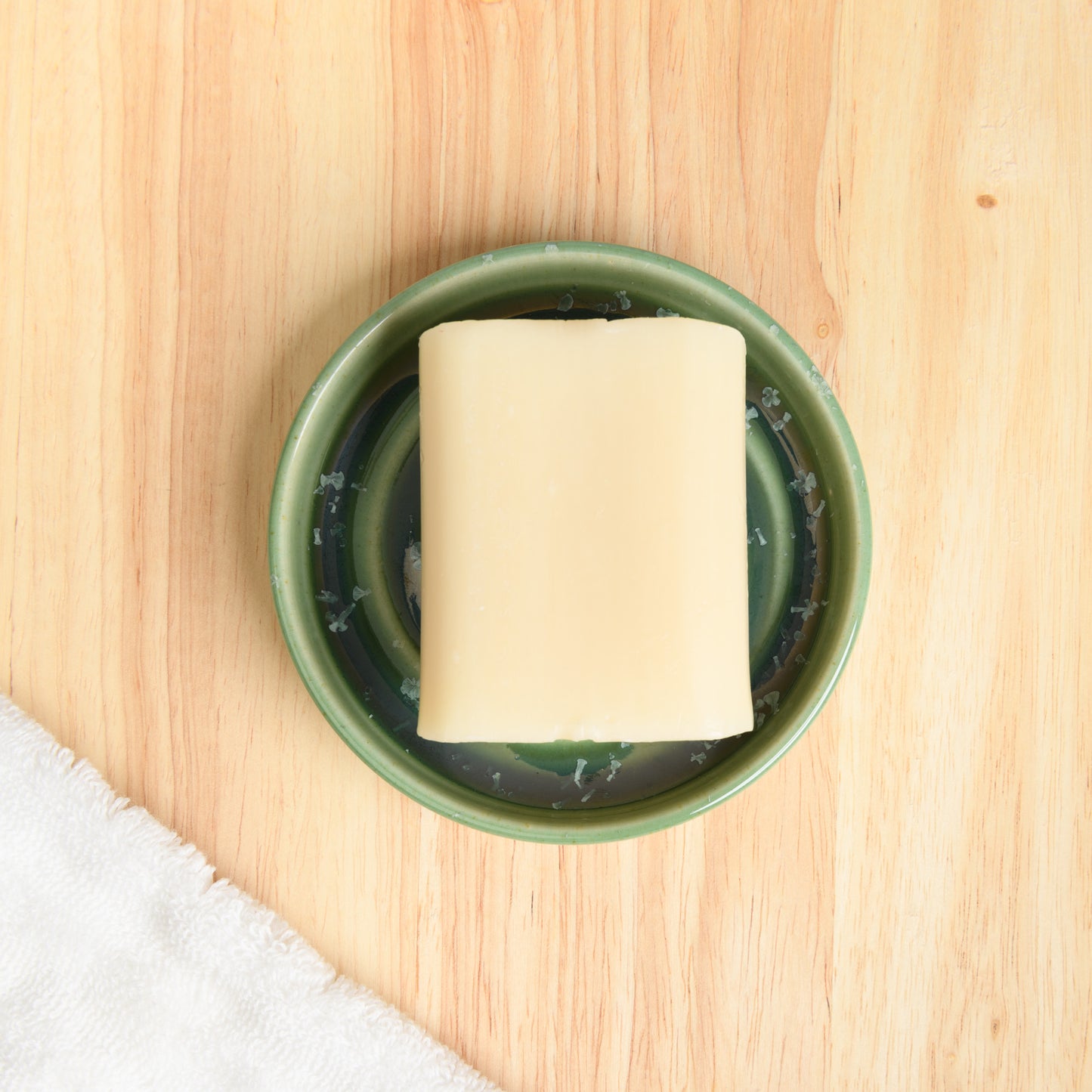 Soap Dish - Crystal Moss