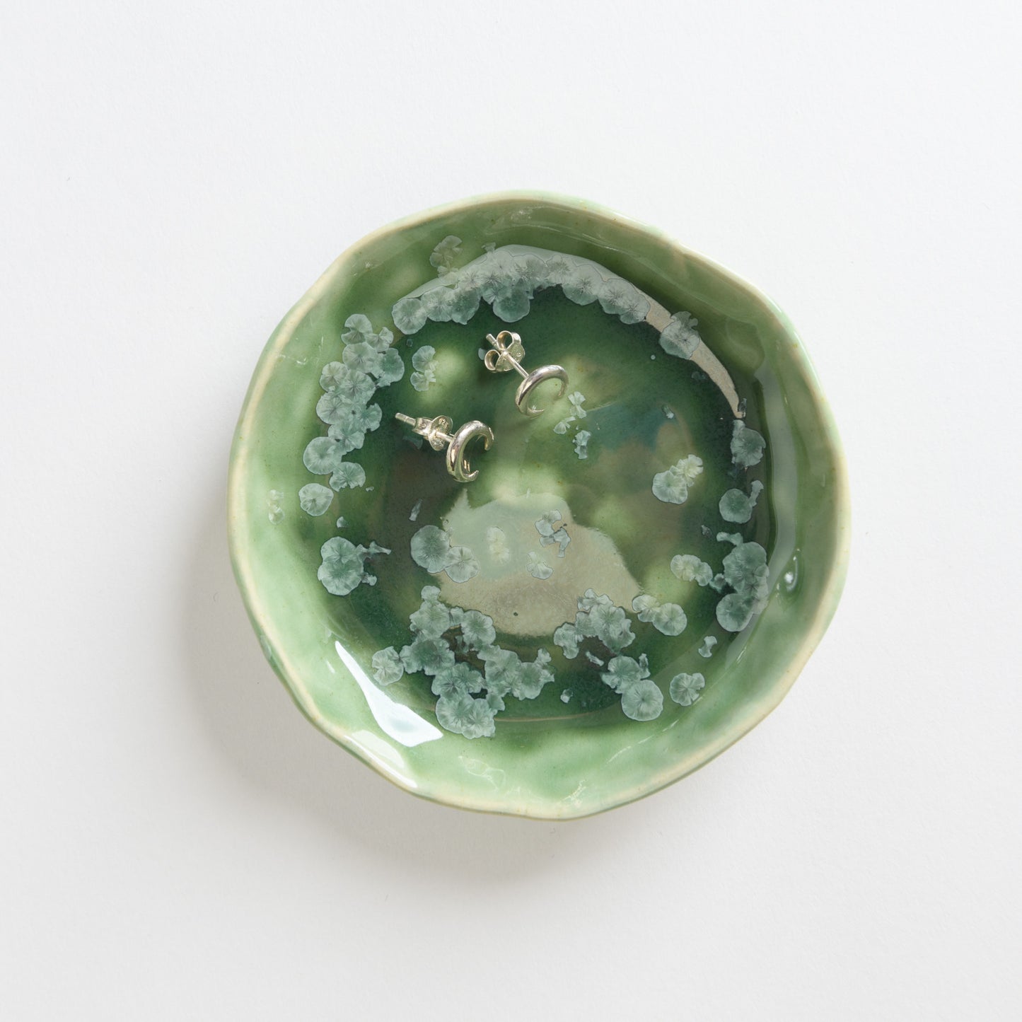 Jewellery Dish - Crystal Moss