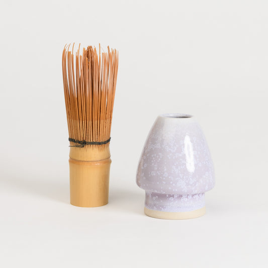 Matcha Whisk Holder - Crystal Lilac