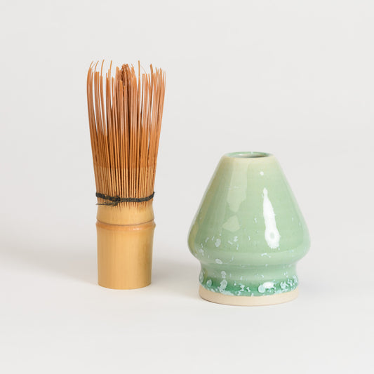 Matcha Whisk Holder - Crystal Mint