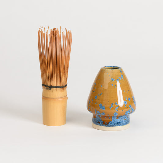 Matcha Whisk Holder - Crystal Amber