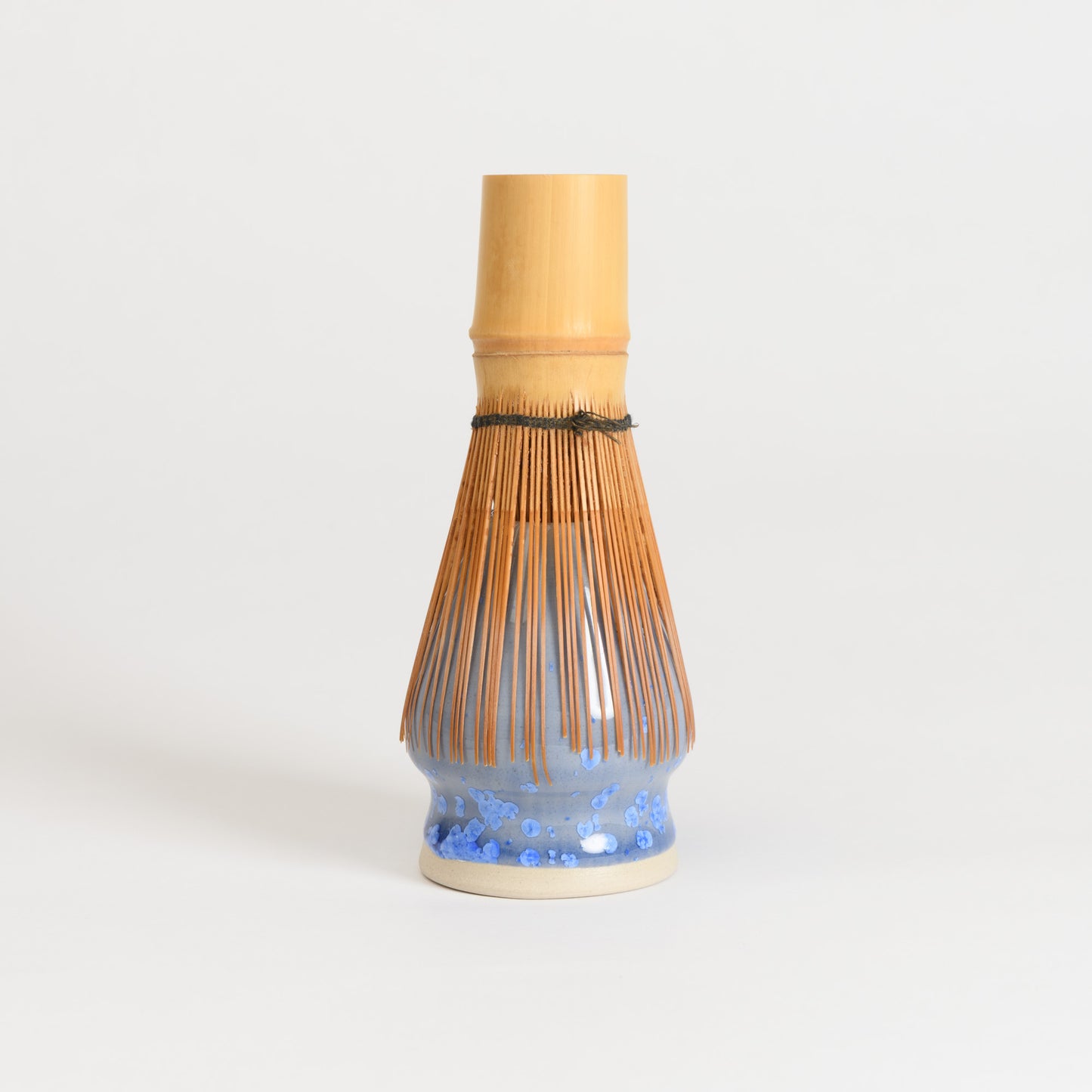 Matcha Whisk Holder - Crystal Blue