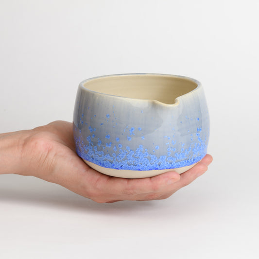 Matcha Bowl - Crystal Blue