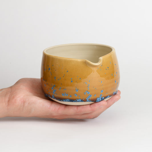 Matcha Bowl - Crystal Amber