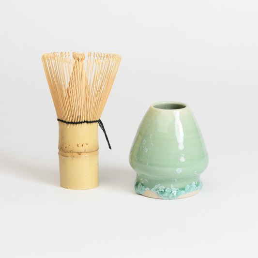 Matcha Whisk Holder - Crystal Mint