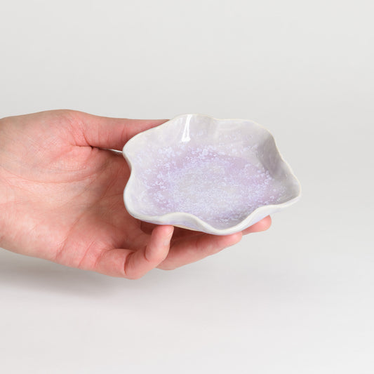 Jewellery Dish Wavy - Crystal Lilac