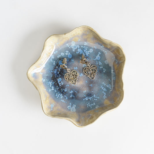 Jewellery Dish Wavy - Mermaid Moonstone