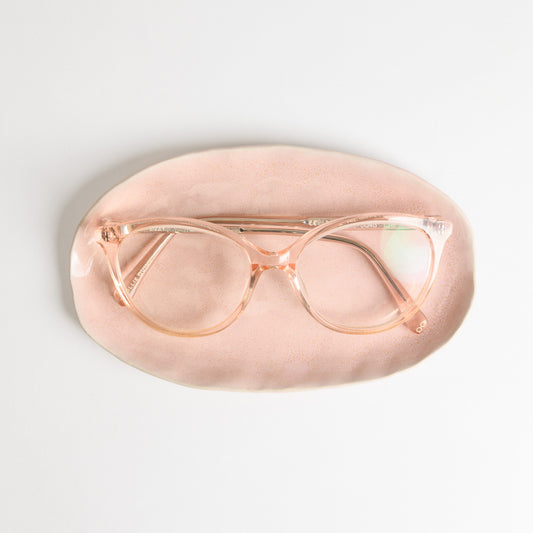Oval Tray - Pink