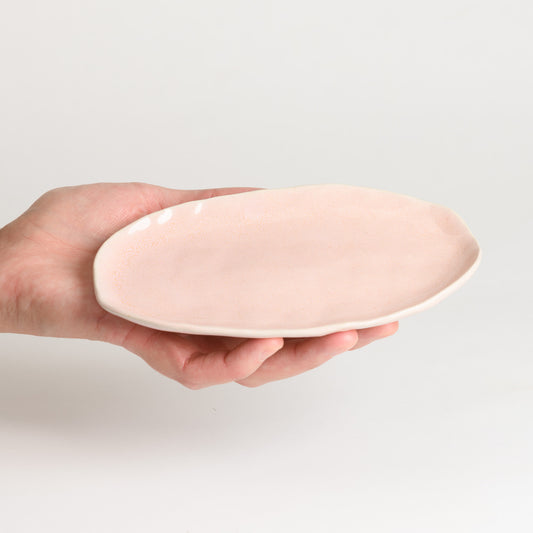 Oval Tray - Pink