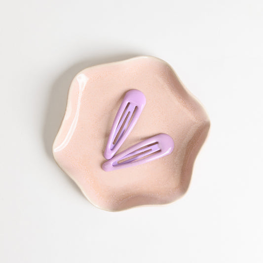Jewellery Dish Wavy - Pink
