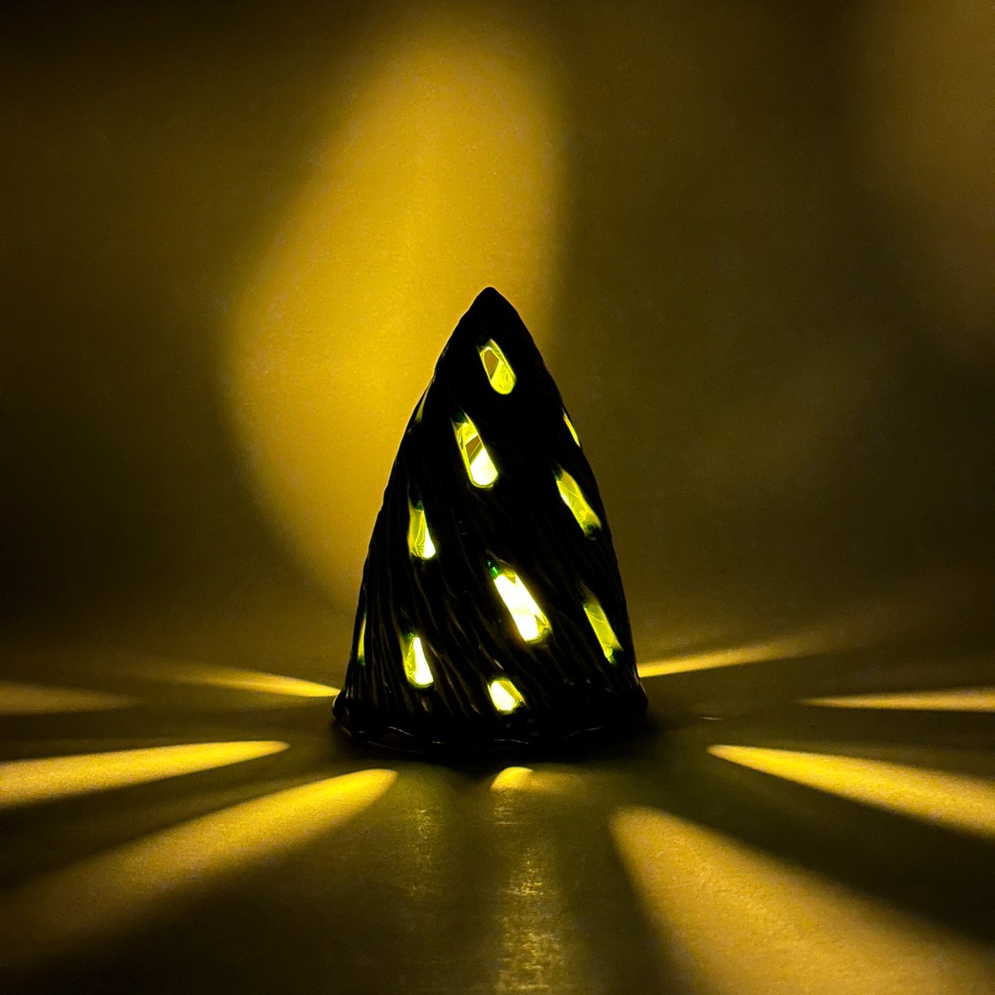 Christmas Tree - Carved Large Moss