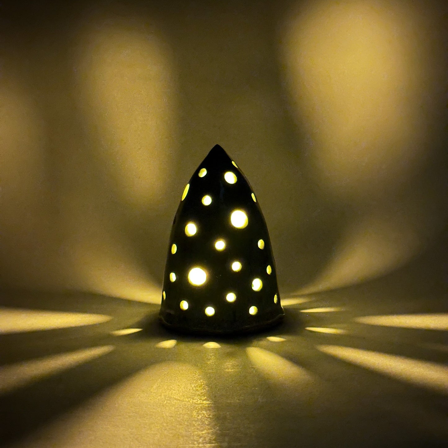 Christmas Tree - Carved Medium Seafoam