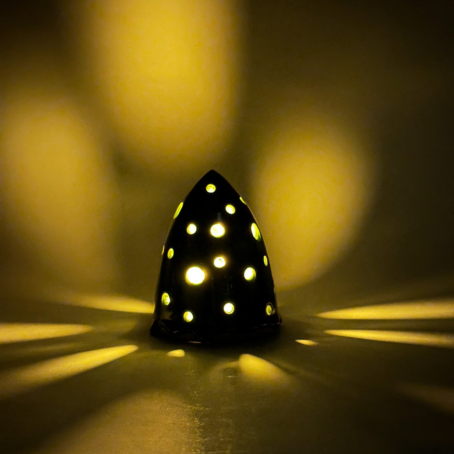 Christmas Tree - Carved Medium Moss