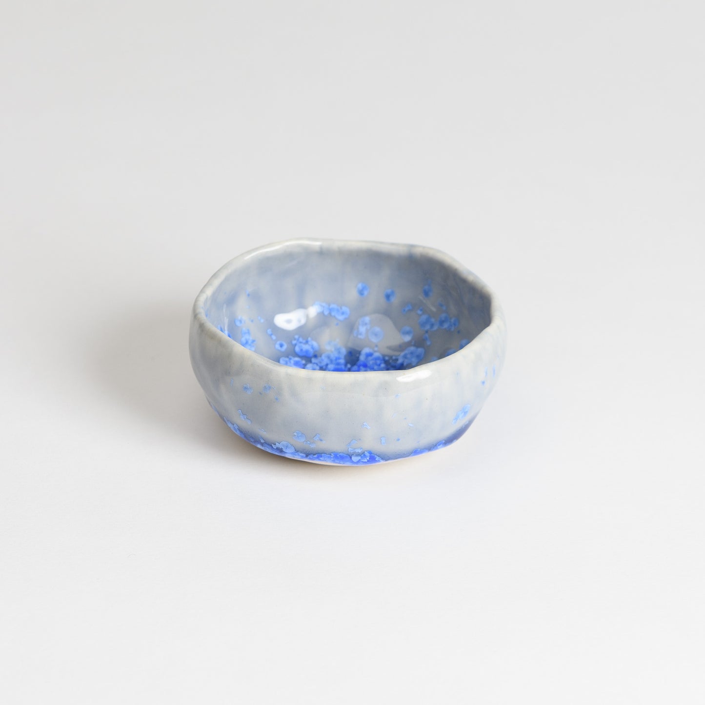 Tealight Holder - Crystal Blue