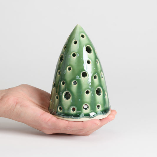 Christmas Tree - Carved Large Moss