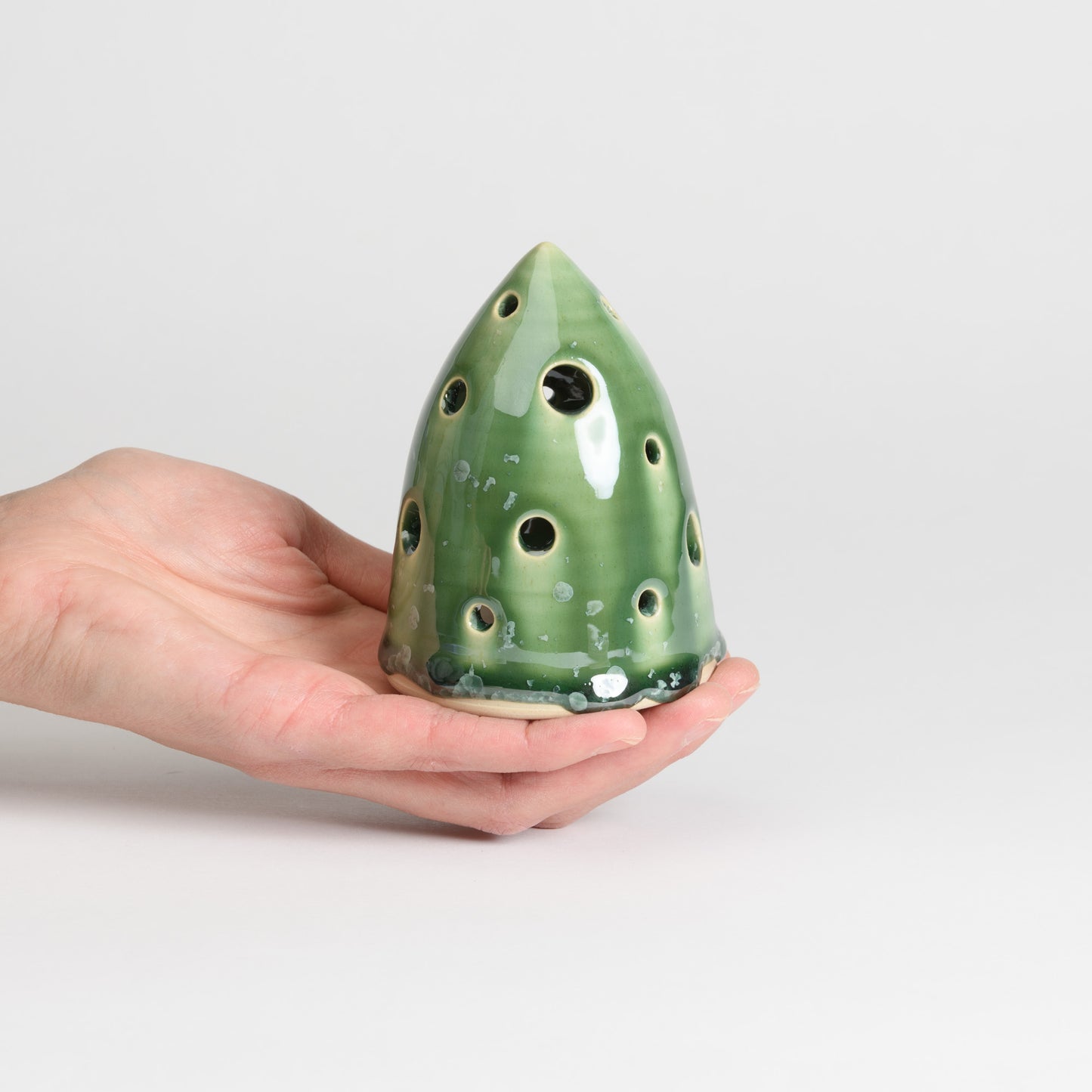 Christmas Tree - Carved Small Moss