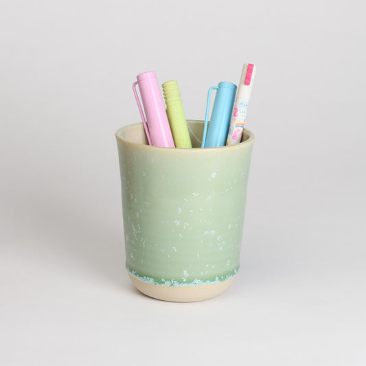 Cup / Pen Holder - Crystal Mint (second)