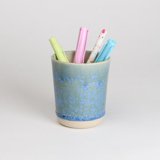 Cup / Pen Holder - Crystal Teal (second)