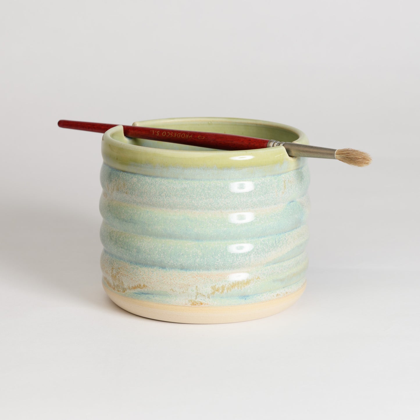 Brush Washer Cup - Seafoam