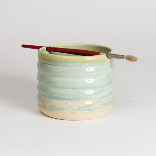 Brush Washer Cup - Seafoam