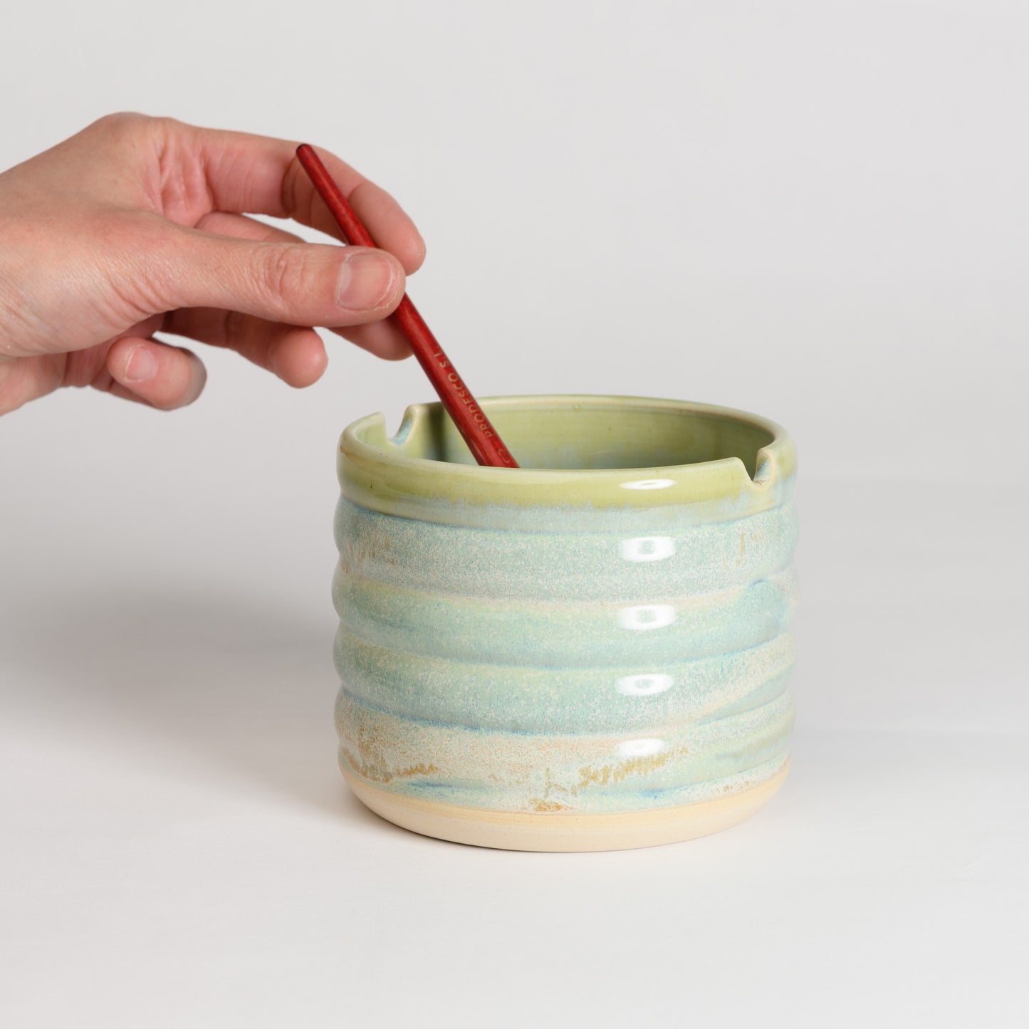 Brush Washer Cup - Seafoam