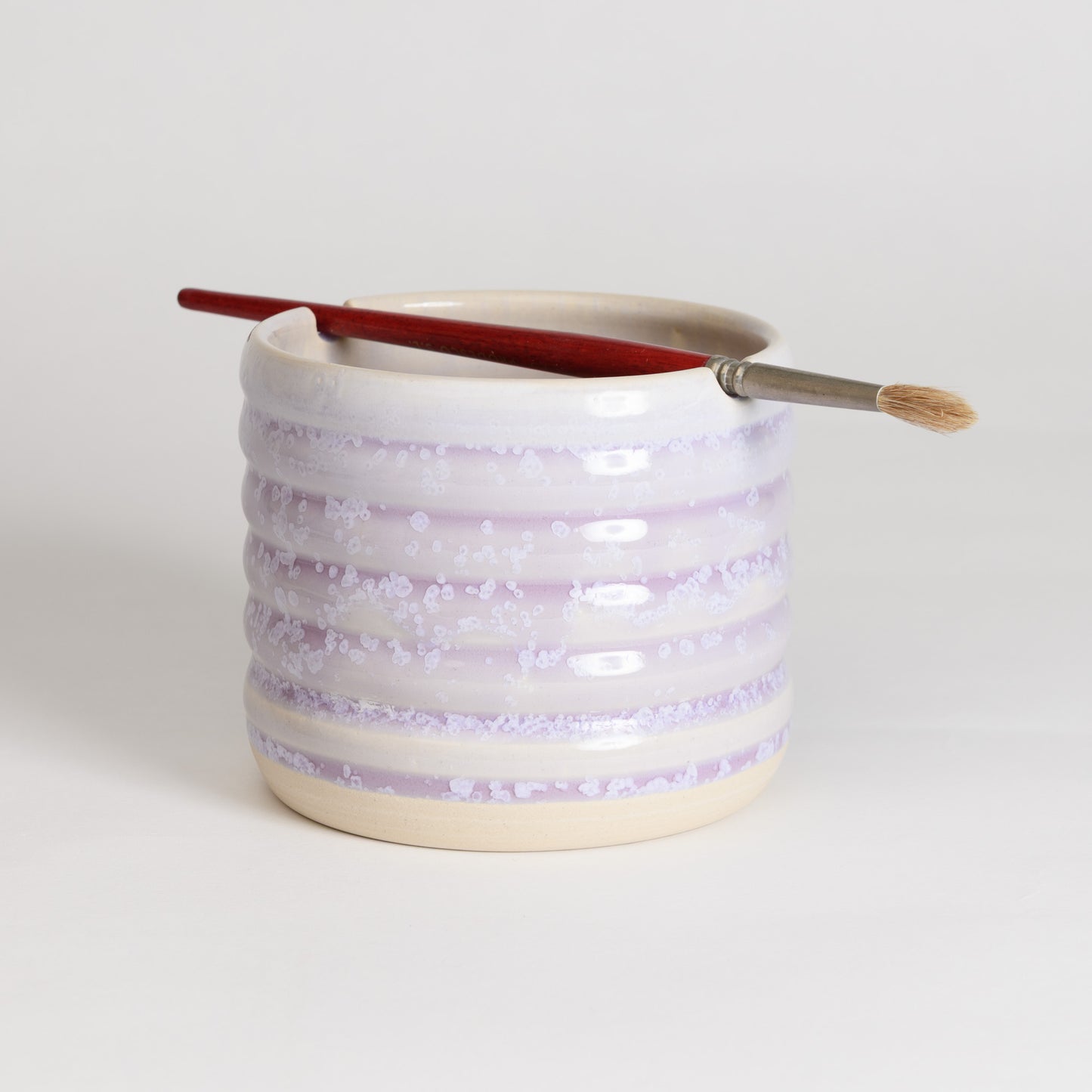 Brush Washer Cup - Crystal Lilac