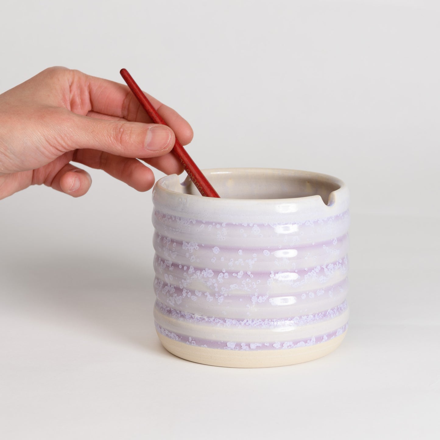 Brush Washer Cup - Crystal Lilac