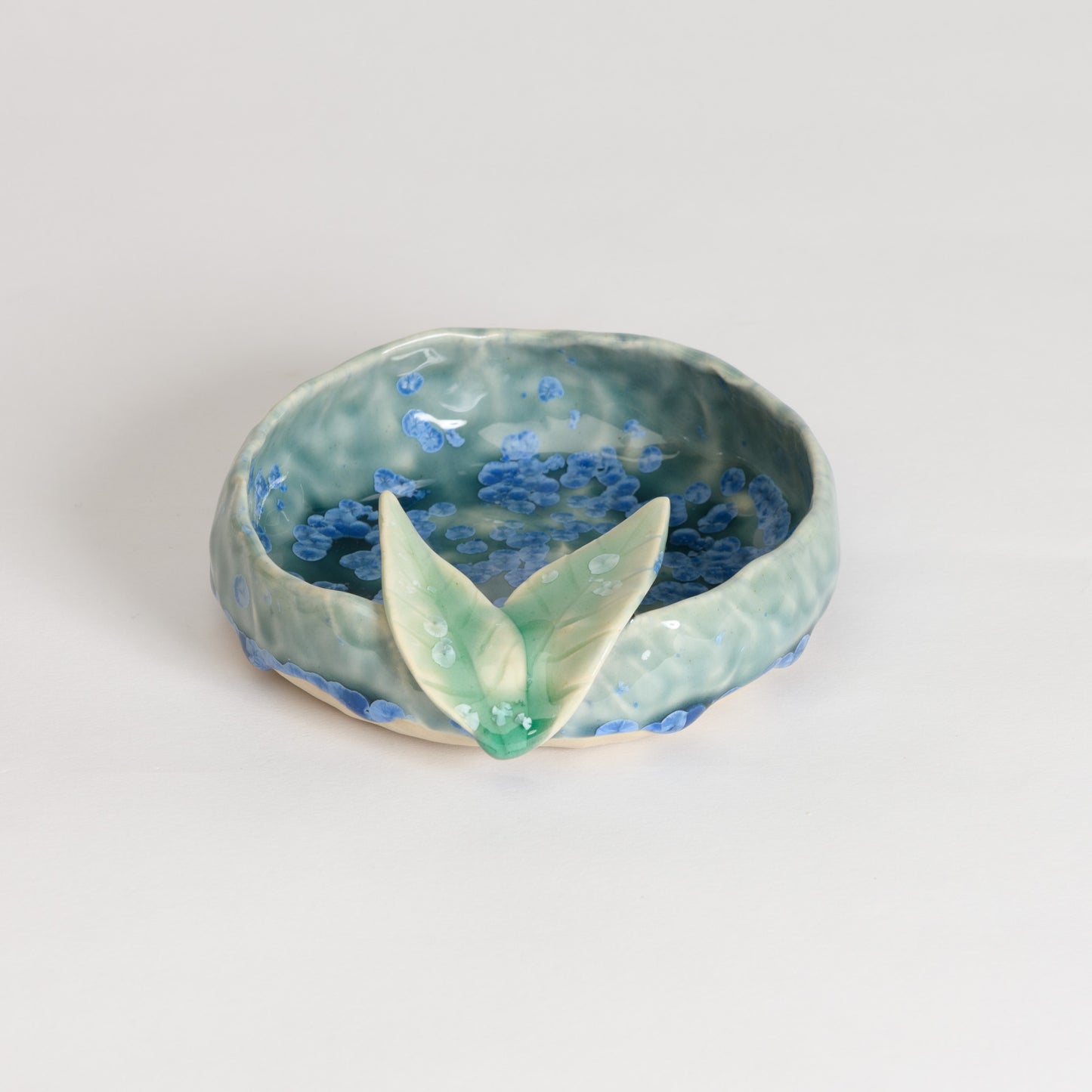 Tea Tidy Bowl - Crystal Teal