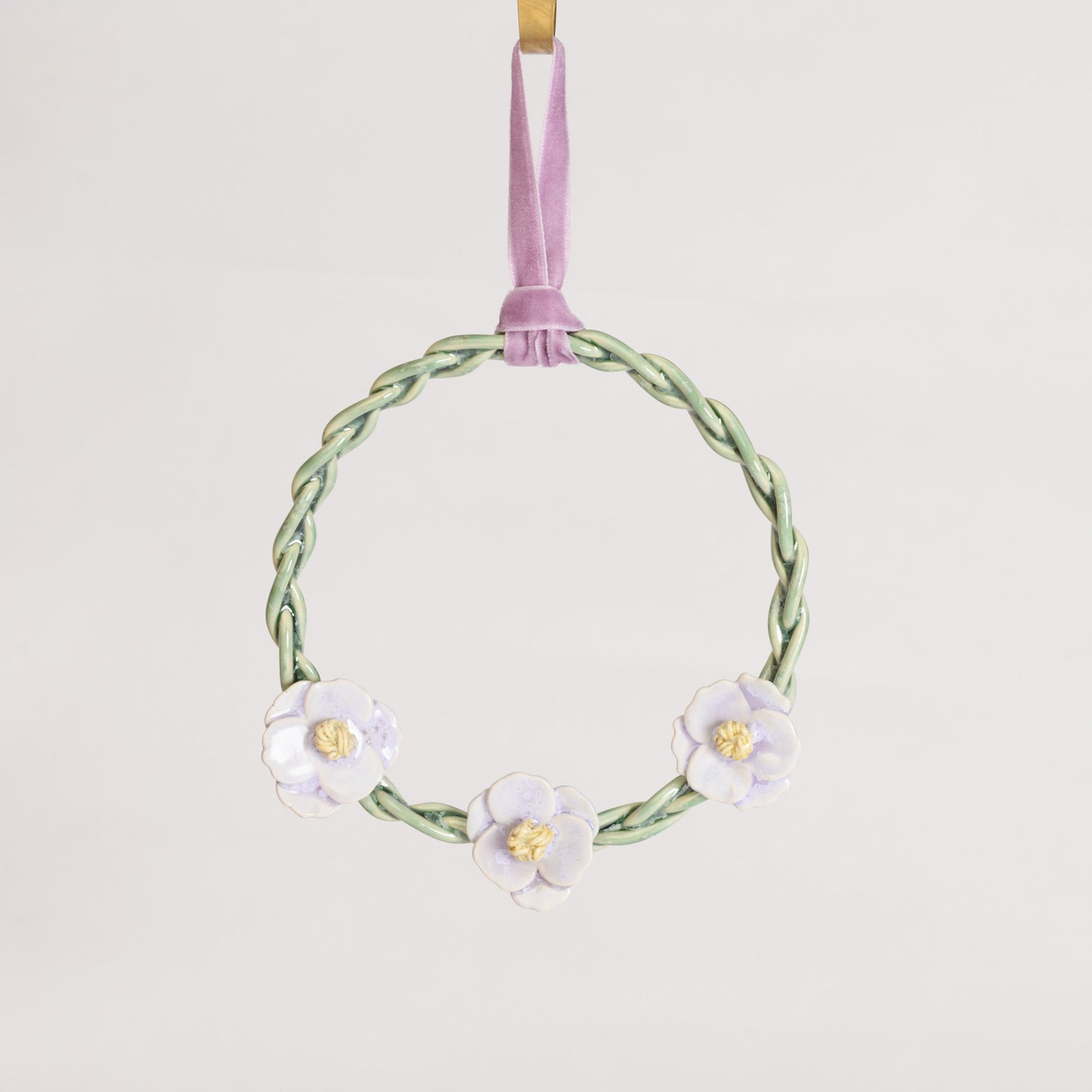 Wreath - Blossoms on Braid