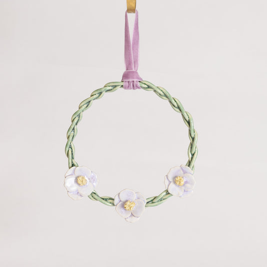 Wreath - Blossoms on Braid