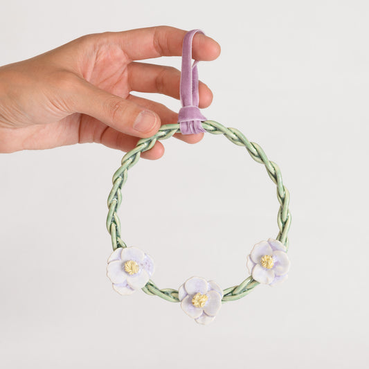 Wreath - Blossoms on Braid