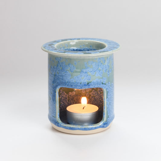 Oil/Wax Burner - Crystal Teal