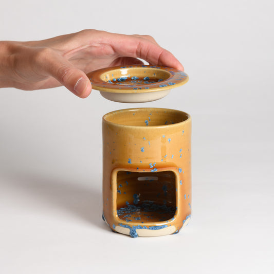 Oil/Wax Burner - Crystal Amber